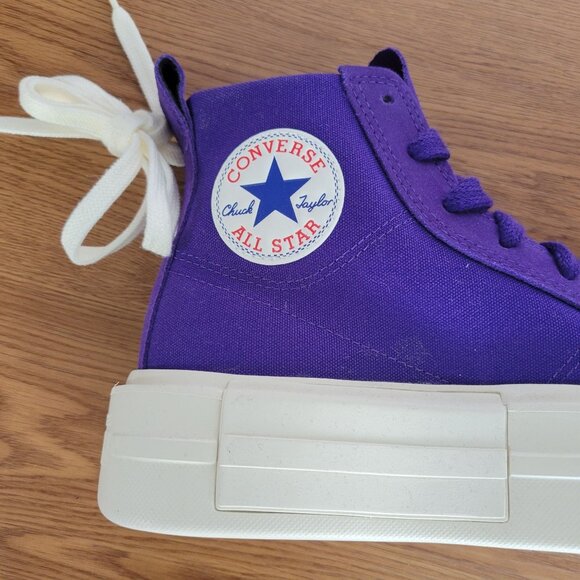 ❤️Converse Chuck Taylor All Star Cruise 7.5 Women Shoes Purple Sneakers A10238C - Picture 11 of 12